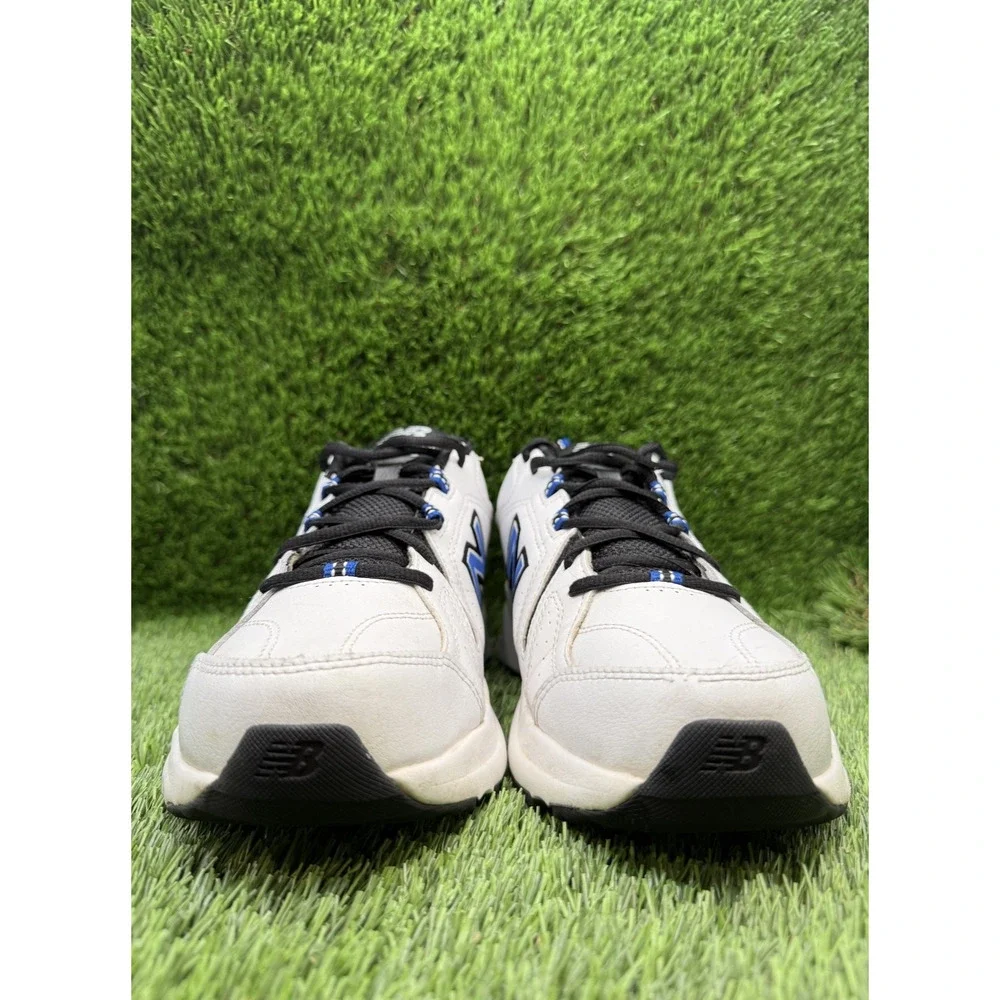 New Balance 608v5 Mens White Blue Black Cross Trainer MX608WR5 - Size 10M